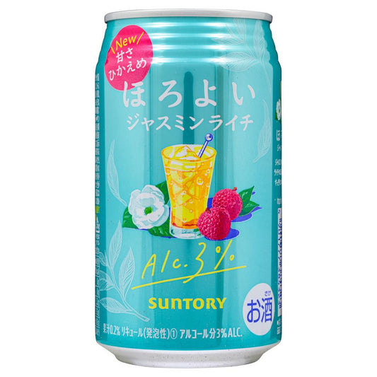 Suntory Horoyoi Cocktail Jasmine Lychee Chuhai Spritzer (ABV 3%)