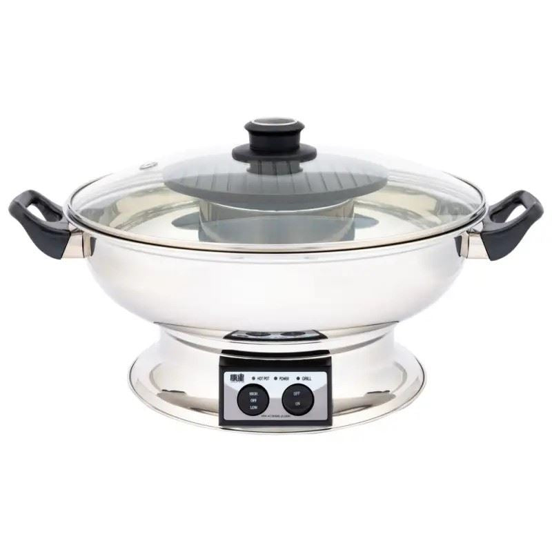 Honor Star Electric Hot Pot with BBQ Grill 康星 多功能烤盤火鍋 (HSK-A120/60S)