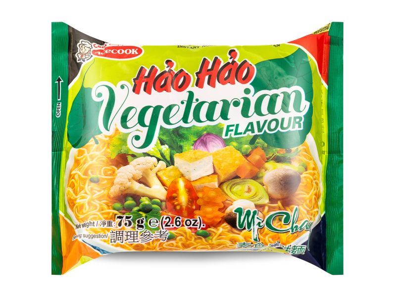 Acecook Hao Hao Instant Noodles (Vegetarian Flavour) 越南素食風味麵