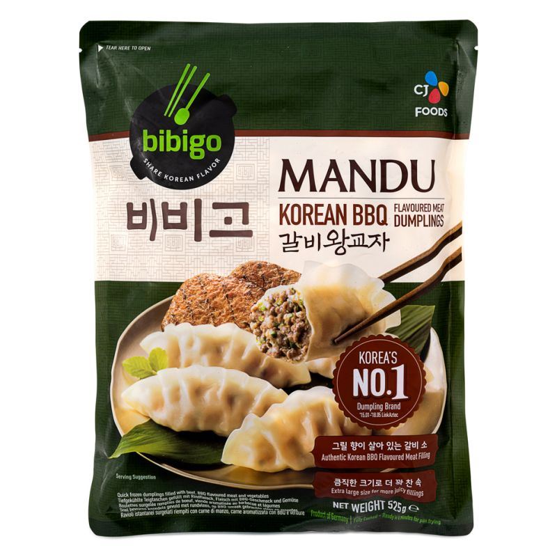 CJ Bibigo Mandu Dumplings (Korean BBQ Flavoured Beef) 갈비왕교자