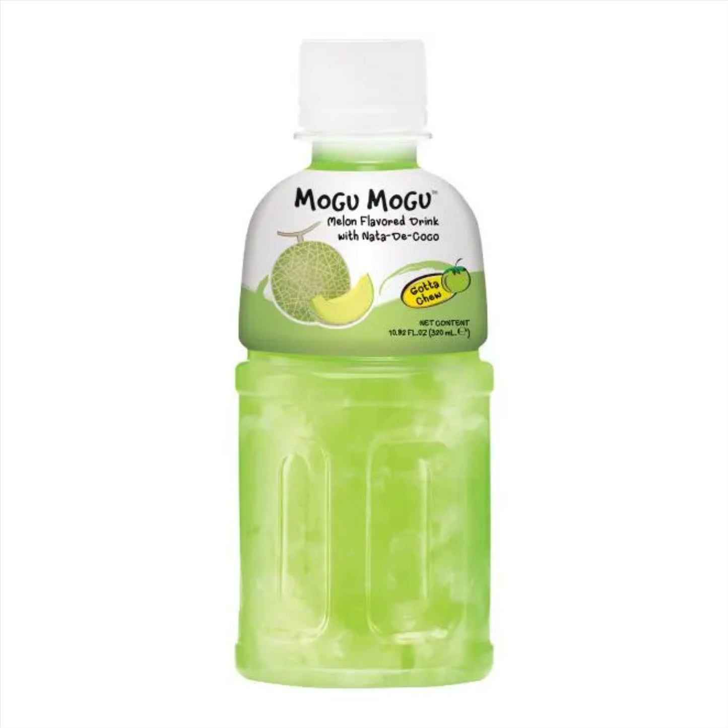 Mogu Mogu Melon Flavored Drink with Nata De Coco