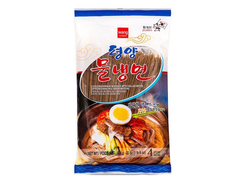 王家冷凍蕎麥麵附冰鎮湯（平壤水冷麵）