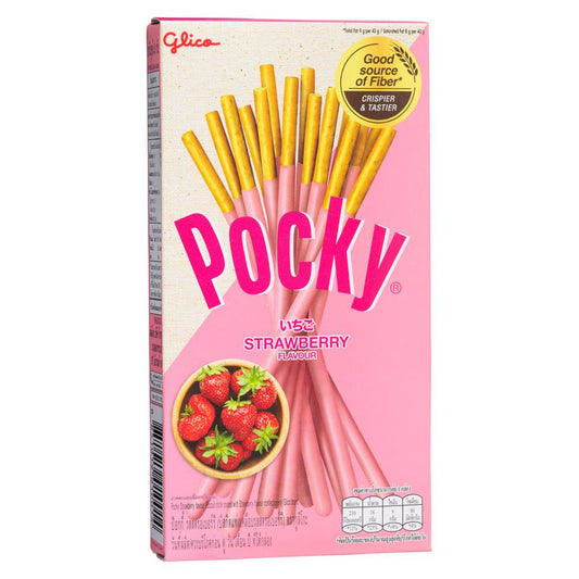 Glico Pocky Biscuit Sticks (Strawberry Flavour)