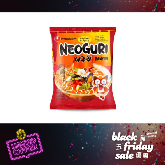 Nongshim Neoguri Ramyun Noodle (Seafood & Spicy) 너구리