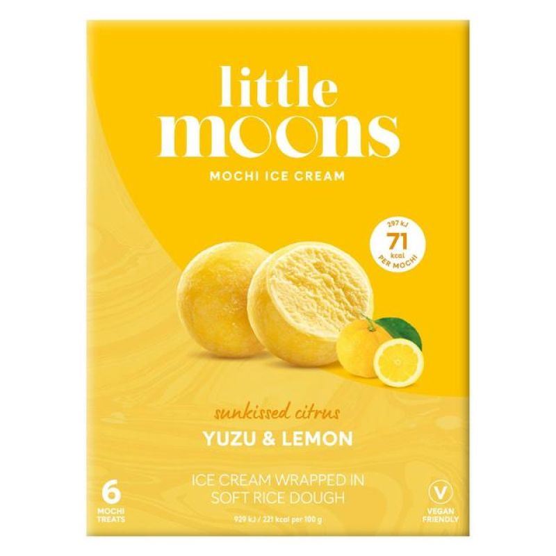 Little Moons Mochi Ice Cream (Yuzu & Lemon)