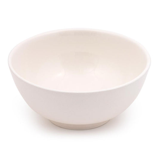 7" White Ceramic Noodle Bowl