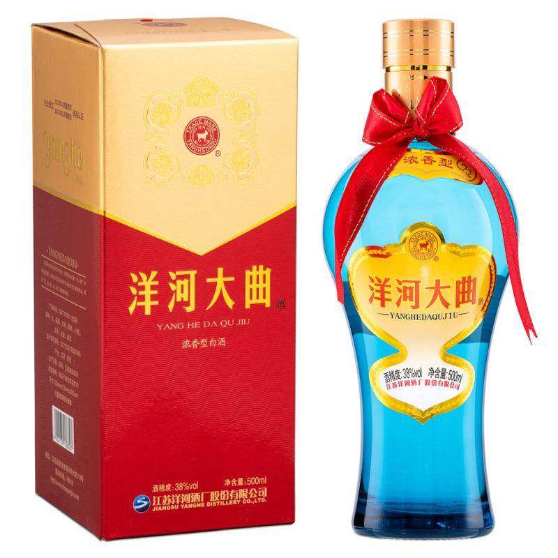 YangHe Spirit Drink Classic Drink (Yanghe Daqu) 洋河大曲白酒 (ABV 38%) 500ml