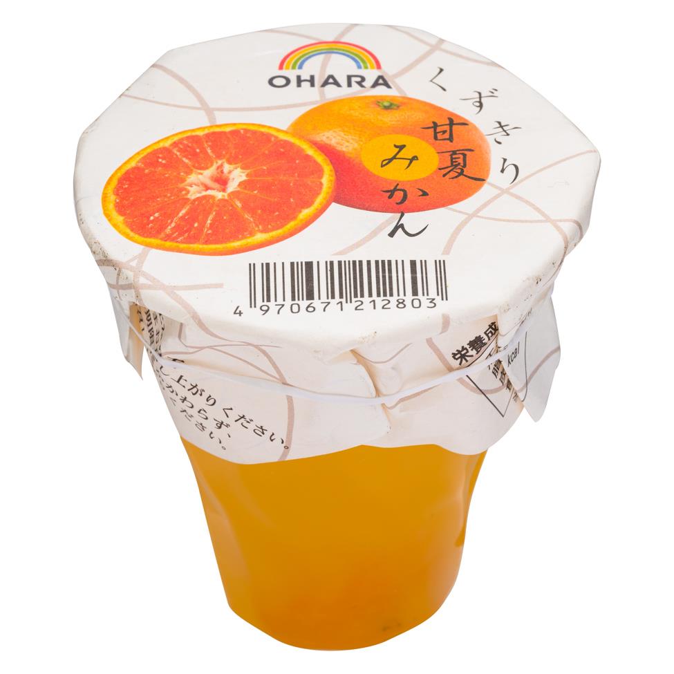 Ohara Kuzukiri Noodles Dessert (Amanatsu Orange Flavour)