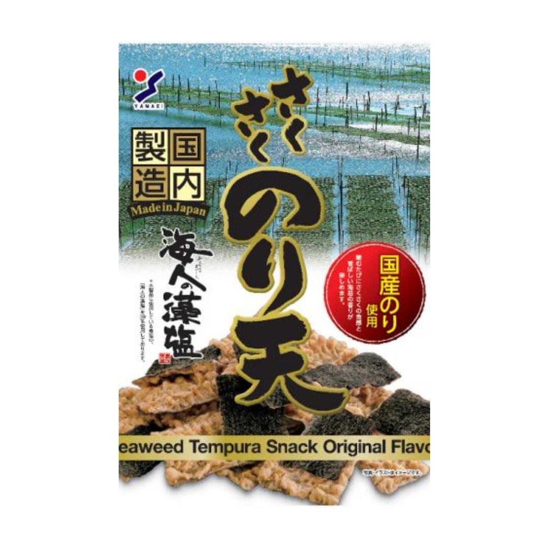 Yamaei Seaweed Tempura Snack (Original Flavour) さくさくのり天
