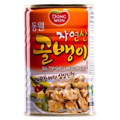 Dongwon Canned Whelk Meat 자연산 골뱅이