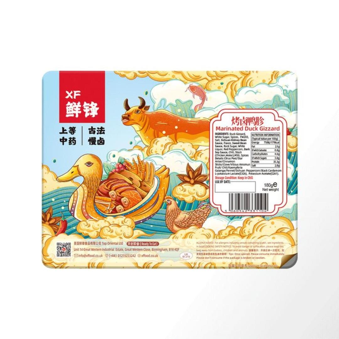 鲜锋 烤卤鸭胗