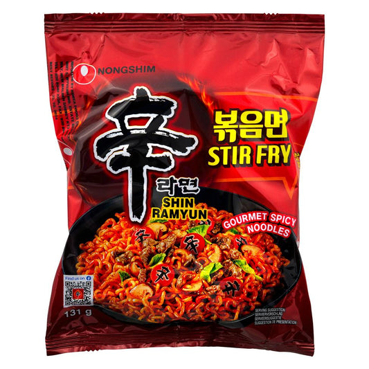 Nongshim Shin Ramyun Stir Fry 農心 辛辣麵拌麵