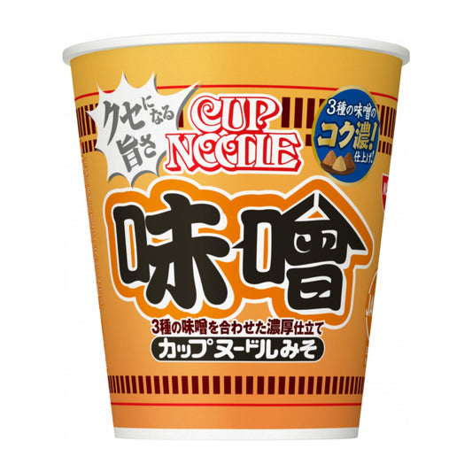 Nissin Cup Noodles (Triple Miso Flavour) (JPN Version) 日清 日本版杯麵 (三重味增味)