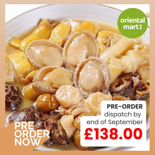 Under the Same Moon x Hing Wah Deluxe Seafood Treasure Broth with Fish Maw & 4-Head Abalone 一個月亮 x 興華【四人極上】花膠海味佛跳牆 (四頭鮑)