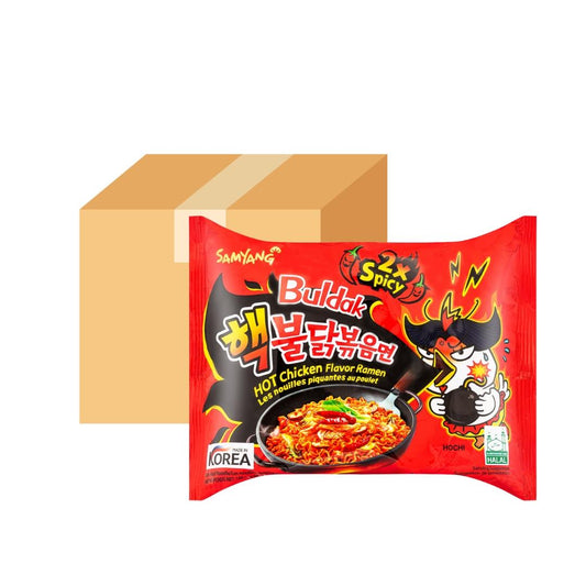 Samyang Buldak Hot Chicken Flavour Ramen (2x Spicy) (Case of 40) 핵불닭볶음면