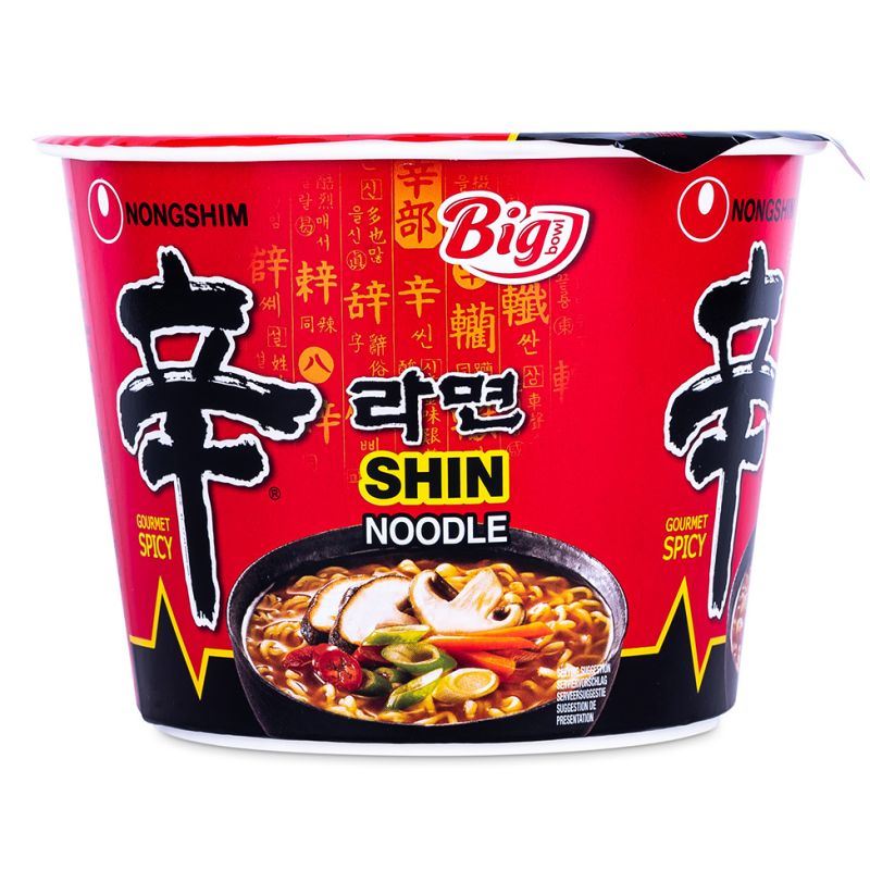 Nongshim Big Bowl Shin Noodle (L) 農心 辛拉麵碗麵 (大)