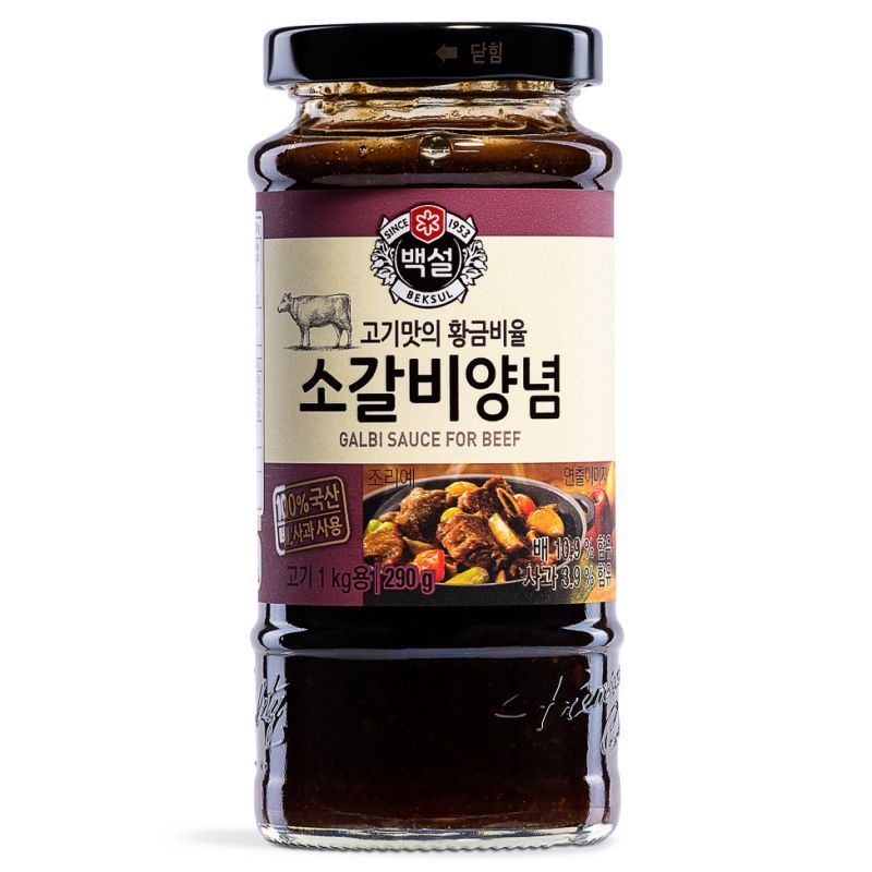 Beksul Galbi Sauce for Beef 소갈비양뎜