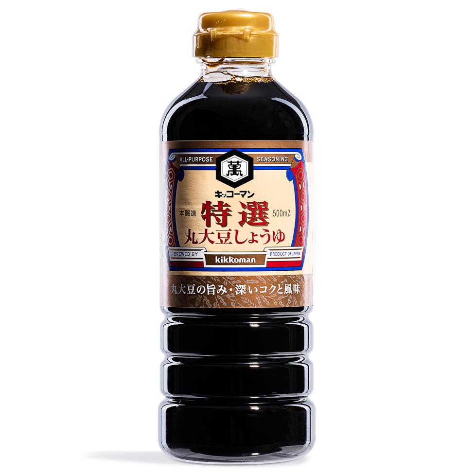 龜甲萬特選丸大豆醬油