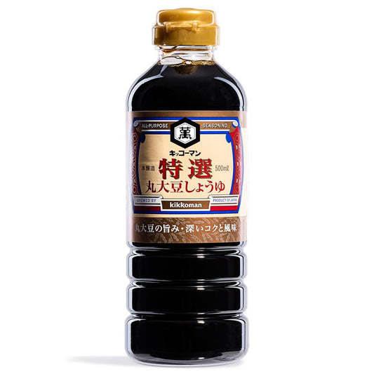龜甲萬特選丸大豆醬油