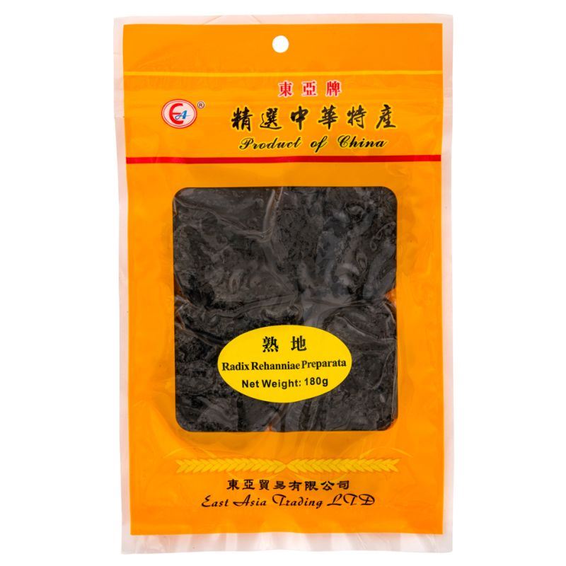 East Asia Brand Radix Rehanniae Preparata 東亞牌 熟地
