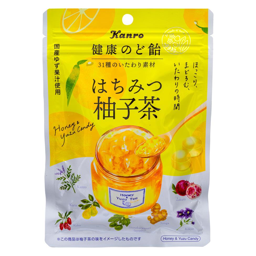 Kanro Kenko Cough Drop (Honey Yuzu Tea)