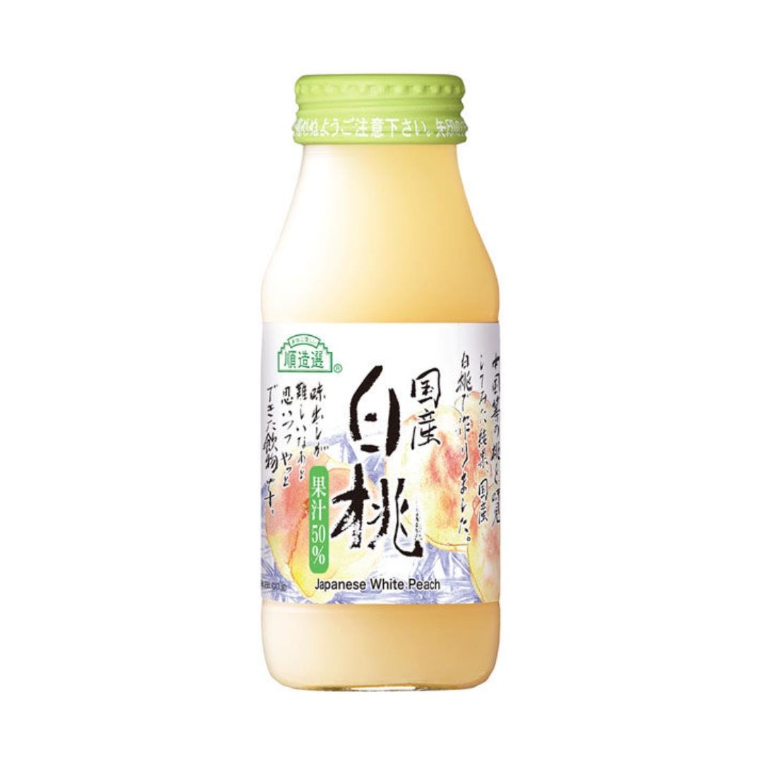 Junzosen Hakuto White Peach Juice 順造選 国産白桃