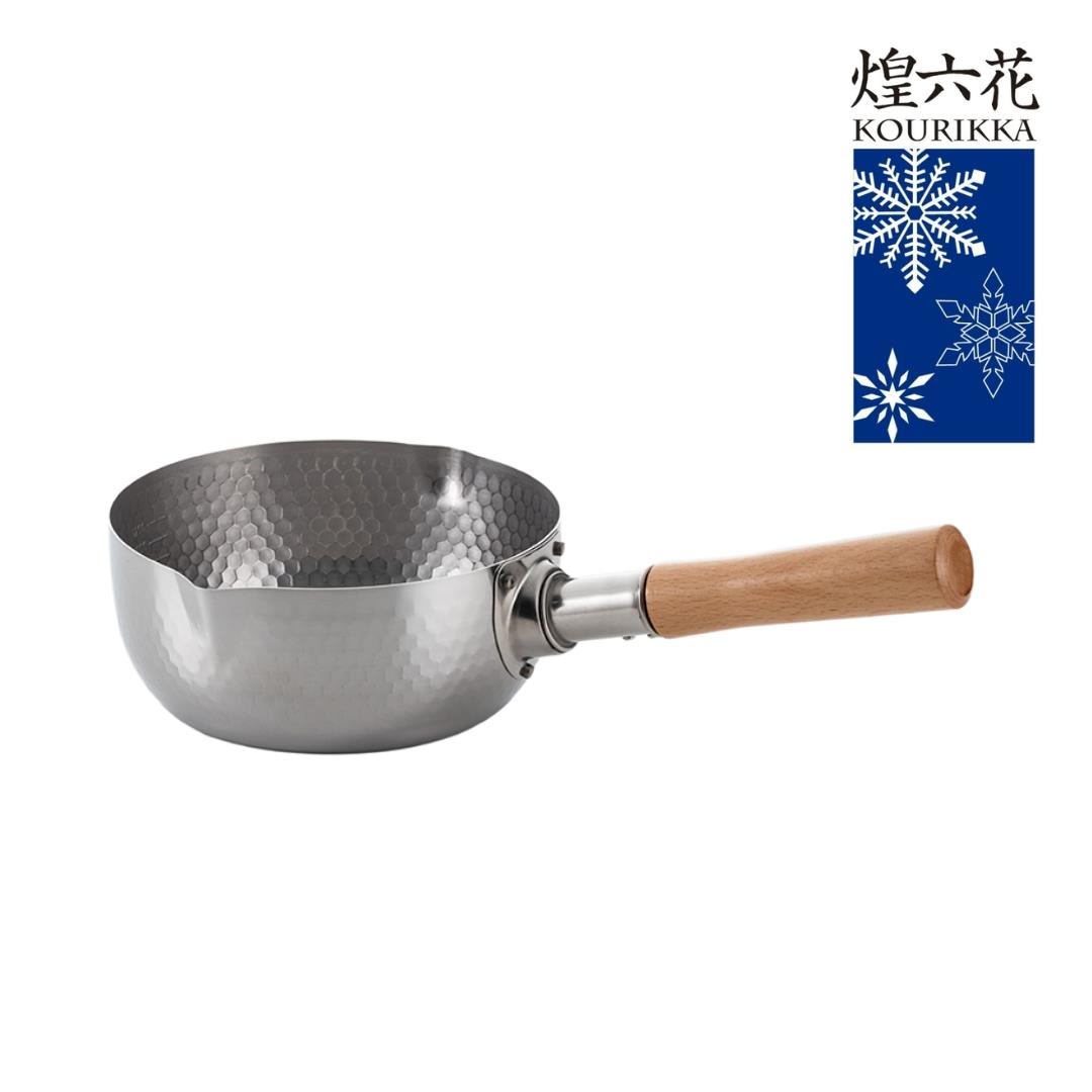 Kourikka Yukihira Sauce Pan 煌六花 雪平鍋 18cm