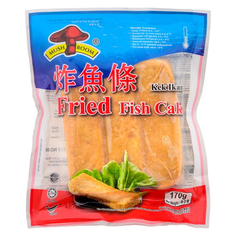 Mushroom Fried Fish Cake 炸魚條