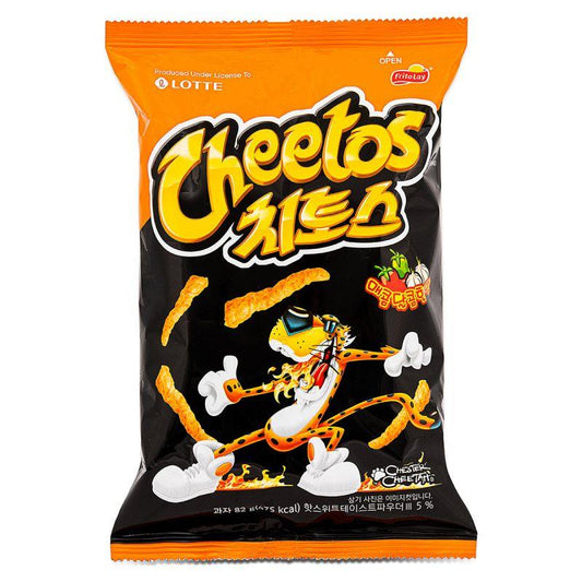 Lotte Cheetos (Sweet & Spicy Flavour) 치토스 (매콤달콤한 맛)