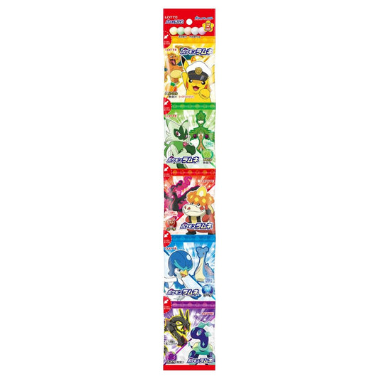 Lotte Pokemon Ramune Candy (5 pack) (Random Design) ポケモンラムネ5パック
