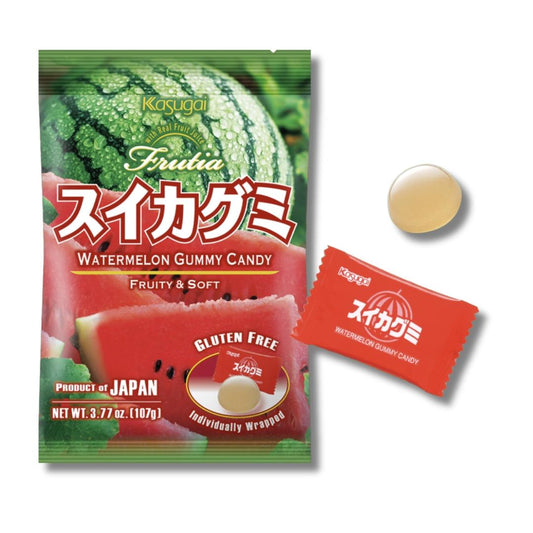 Kasugai Frutia Watermelon Gummy Candy