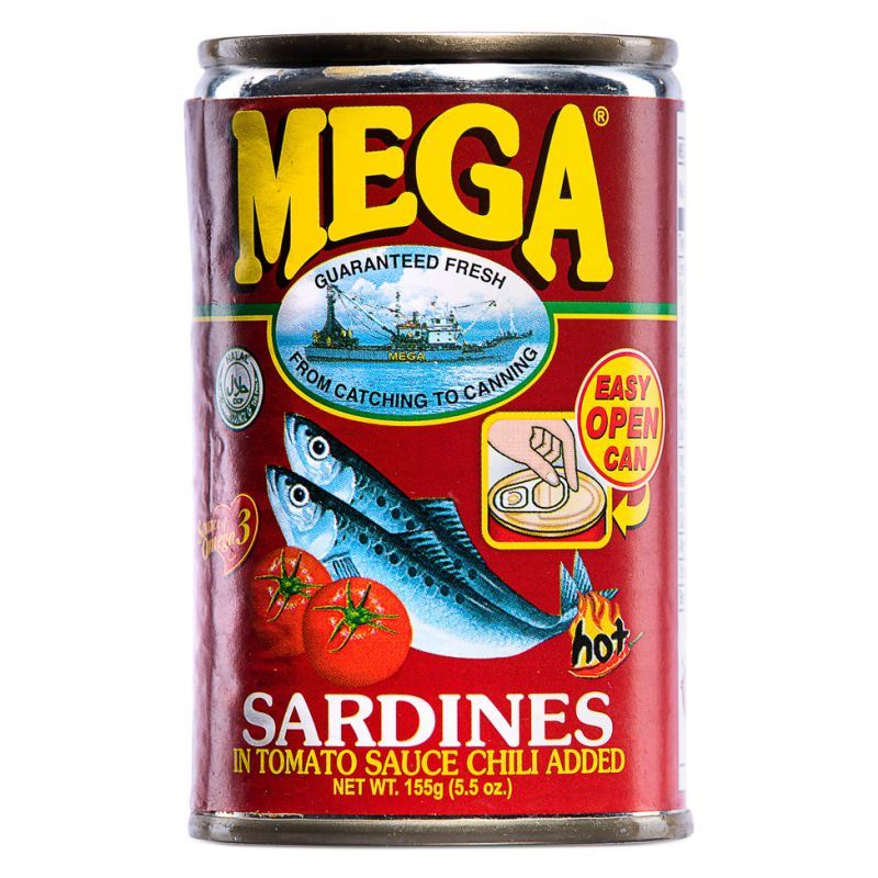 Mega Sardines in Tomato Sauce Chilli Added