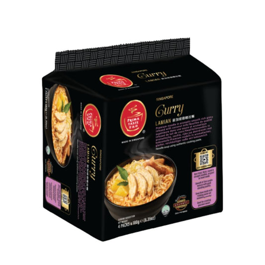 Prima Taste Singapore Curry La Mian 百胜厨 新加坡咖喱拉面（6件装）