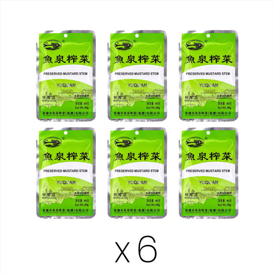 Fishwell Preserved Mustard Stem 魚泉 榨菜 (Bundle of 6)