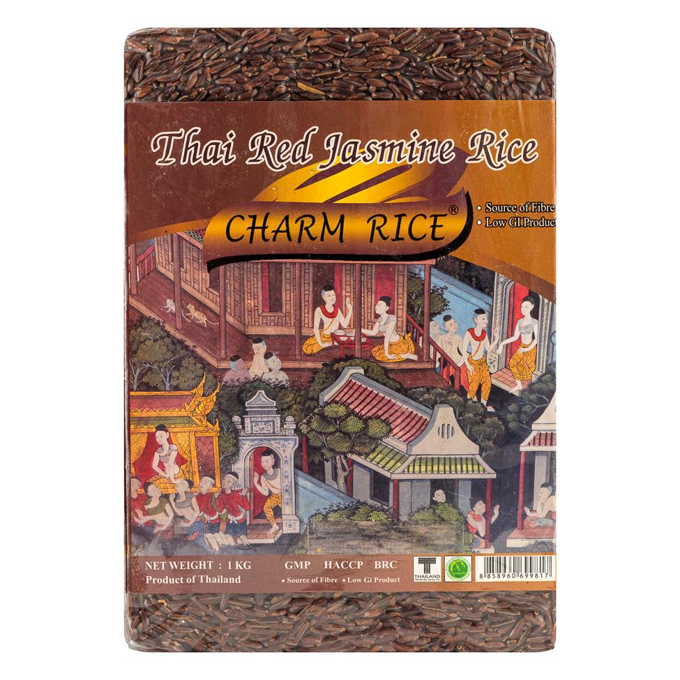 Charm Rice Thai Red Jasmine Rice 1kg