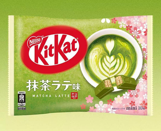 Nestle Mini Kit Kat (Matcha Latte Flavour) (10 pcs)