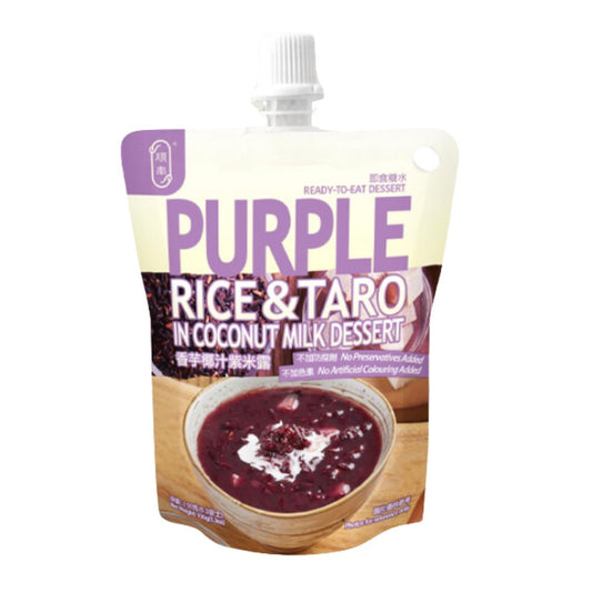 Shunnam Ready-to-Eat Dessert (Purple Glutinous Rice with Taro and Coconut Milk) 順南即食糖水 香芋椰汁紫米露