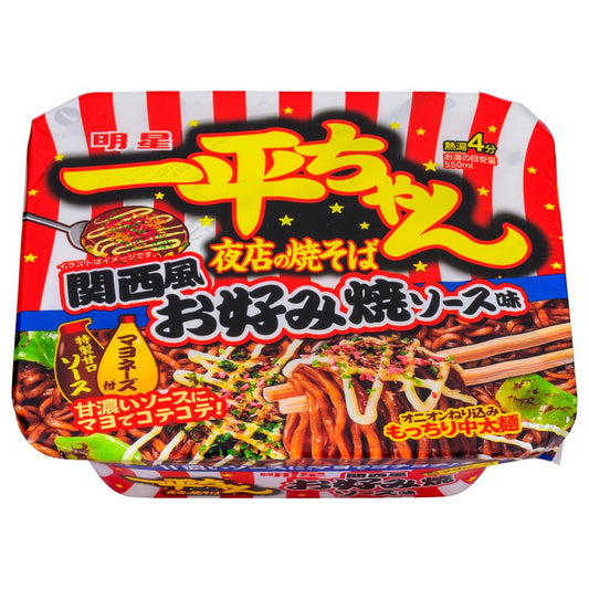 Myojo Ippeichan Yakisoba (Okonomiyaki Sauce)