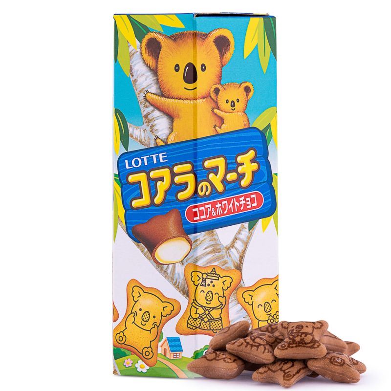 Lotte Koala's March Biscuits (Cocoa & White Chocolate)