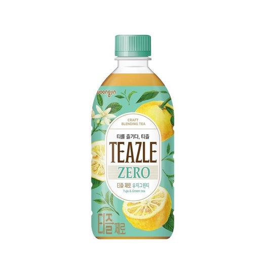 Teazle Zero Yuja & Green Tea 티즐 제로 유자그린티