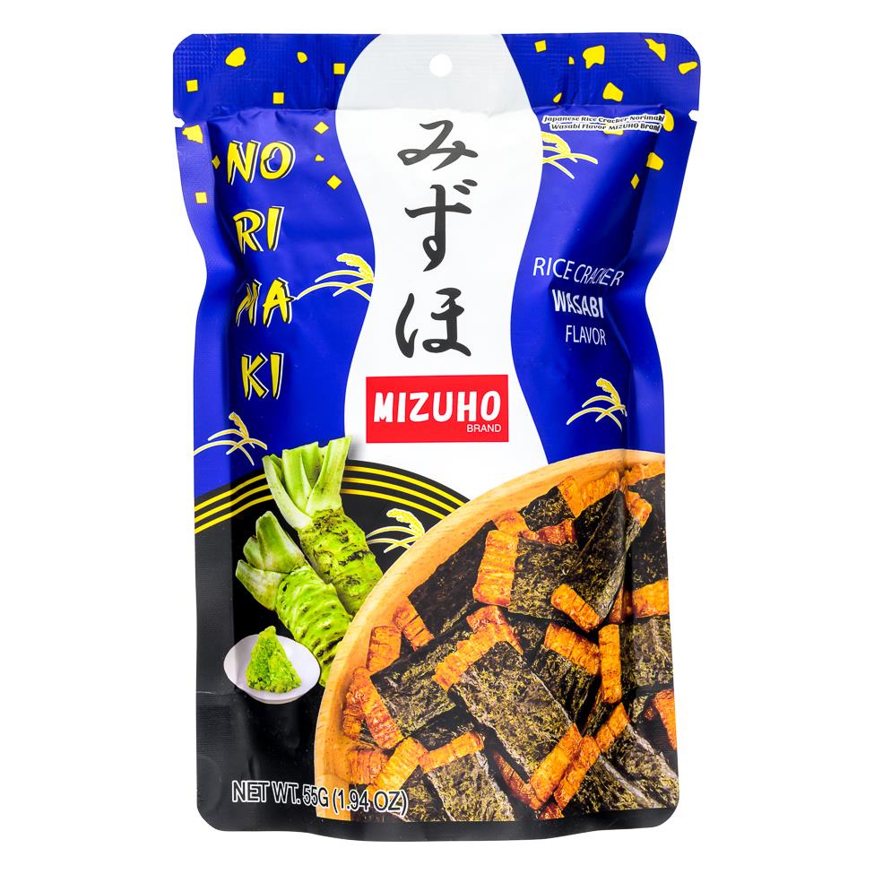 Mizuho Brand Rice Cracker (Wasabi Flavour)