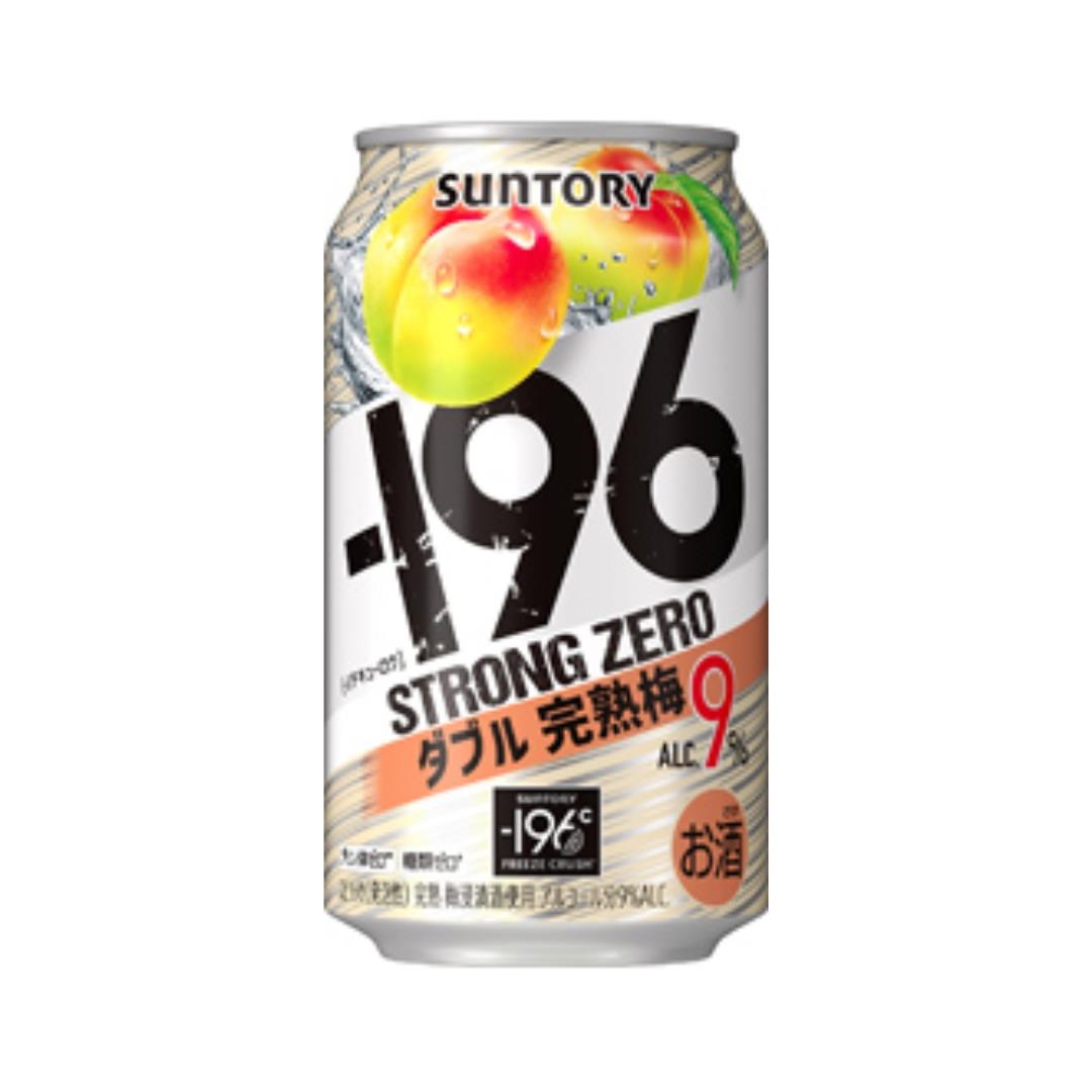 Suntory Strong Zero 196 Plum Sour -196 ストロングゼロ (ダブル完熟梅) (ABV 9%)
