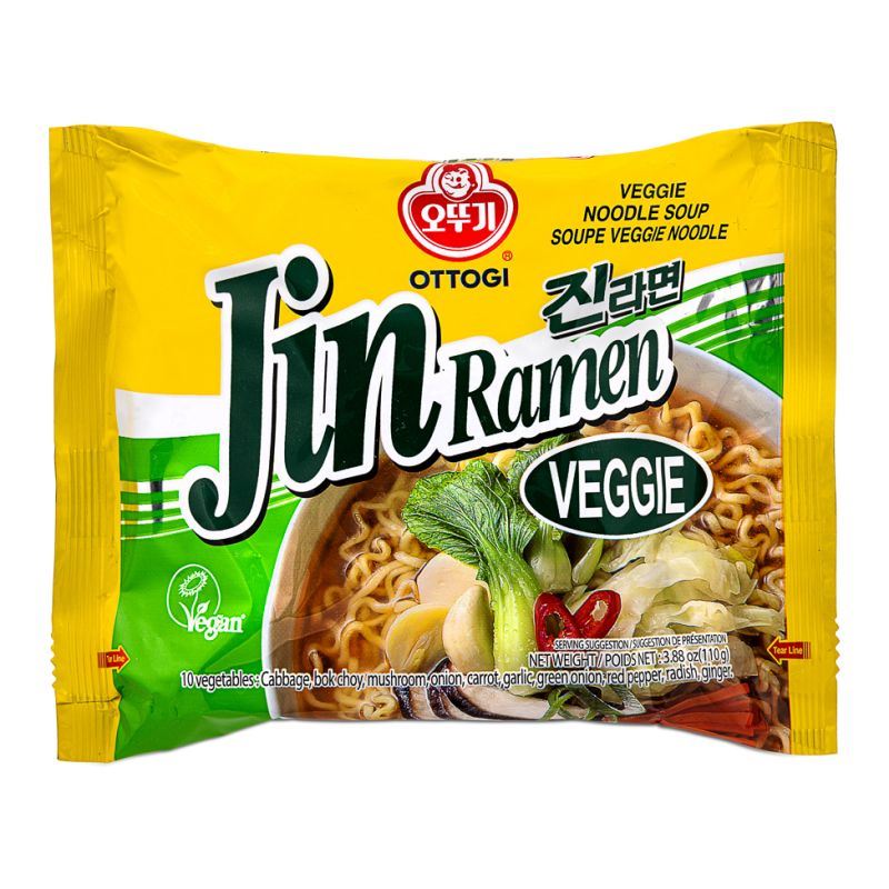 Ottogi Jin Ramen (Veggie) 진라면