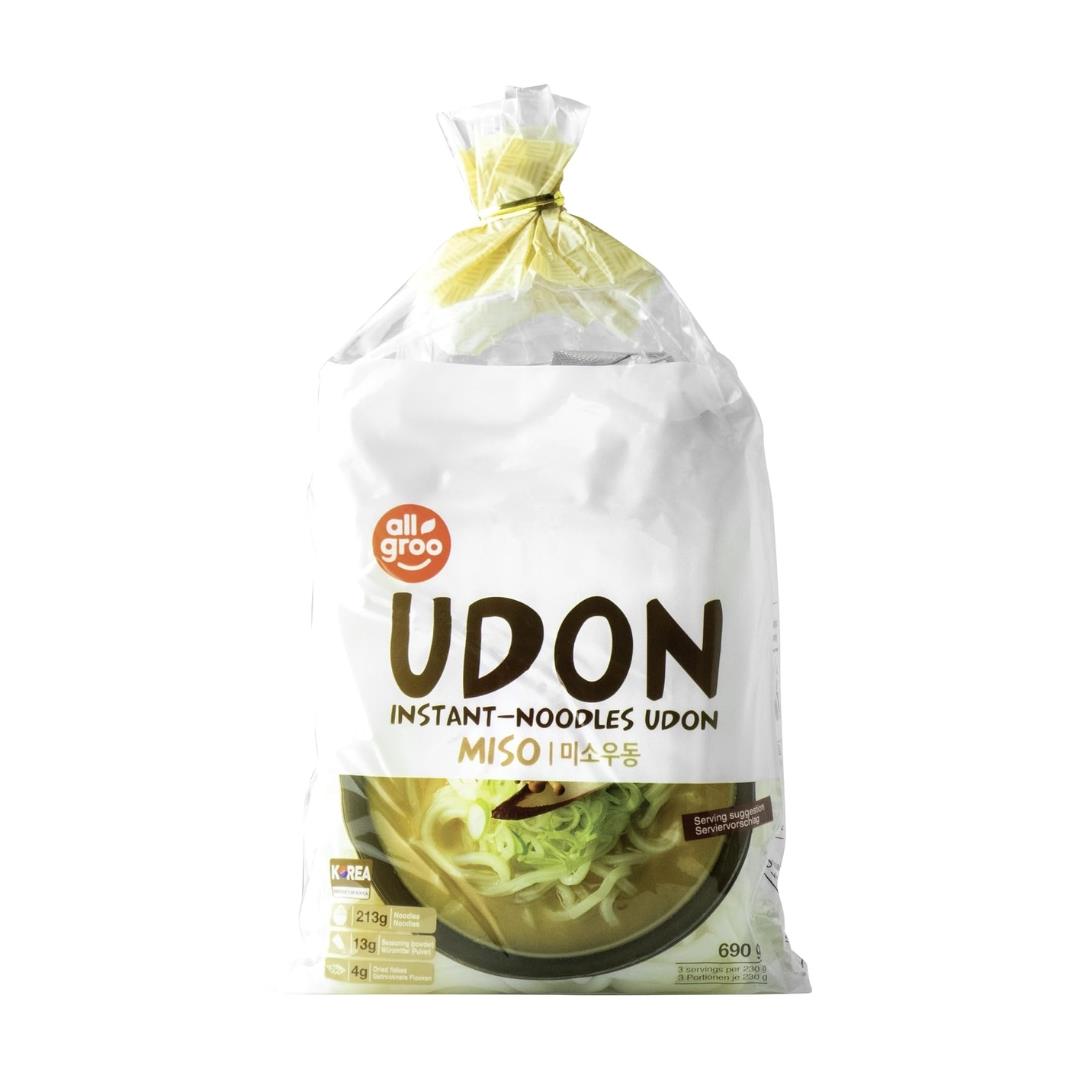 Allgroo Instant Noodles Udon (Miso Flavour)