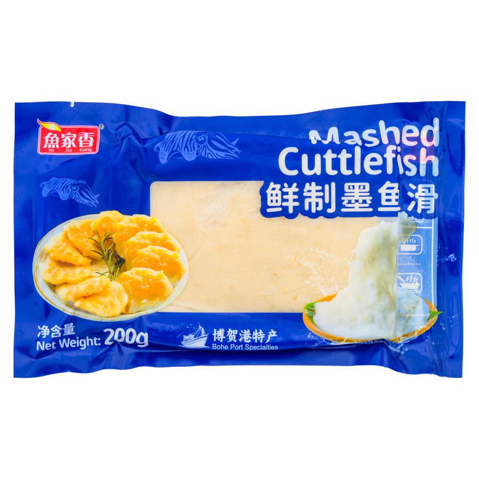 Yu Jia Xiang Mashed Cuttlefish 魚家香 鮮製墨魚滑