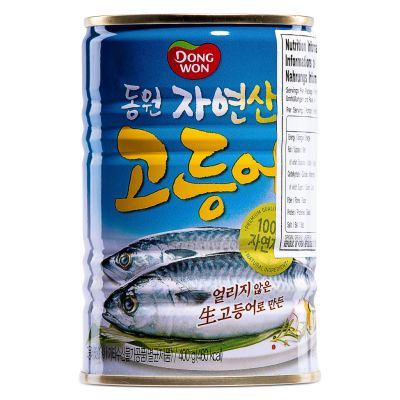 Dongwon Canned Mackerel 자연산 고등어