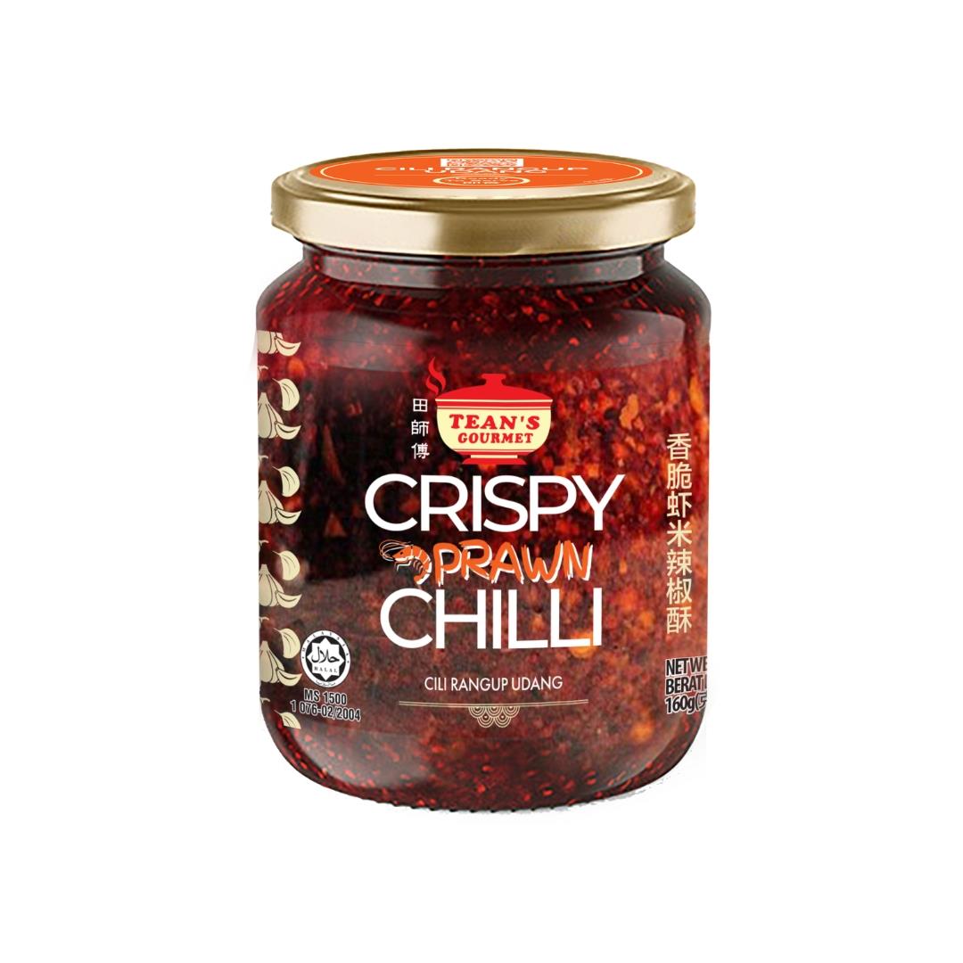 Tean's Gourmet Crispy Prawn Chilli 田師傅 香脆蝦米辣椒酥