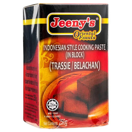 Jeeny's 印尼風格烹飪醬塊 (Trassie / Belachan)