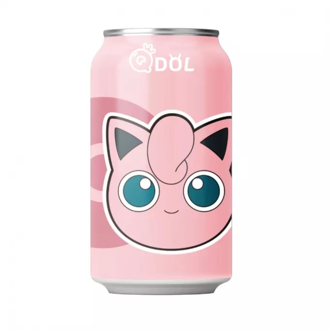 QDOL Pokemon Sparkling Water (Peach Flavour) (Random Character) 寶可夢 白桃風味氣泡水 (隨機角色)