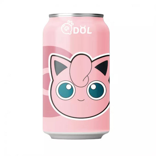 QDOL Pokemon Sparkling Water (Peach Flavour) (Random Character) 寶可夢 白桃風味氣泡水 (隨機角色)